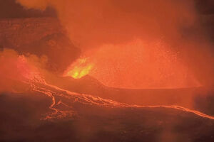Vulcão havaiano entra em erupção pela 31.ª vez desde dezembro