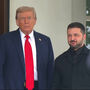 Trump e Zelensky reunidos na Casa Branca. 'Vamos ter uma paz sólida'