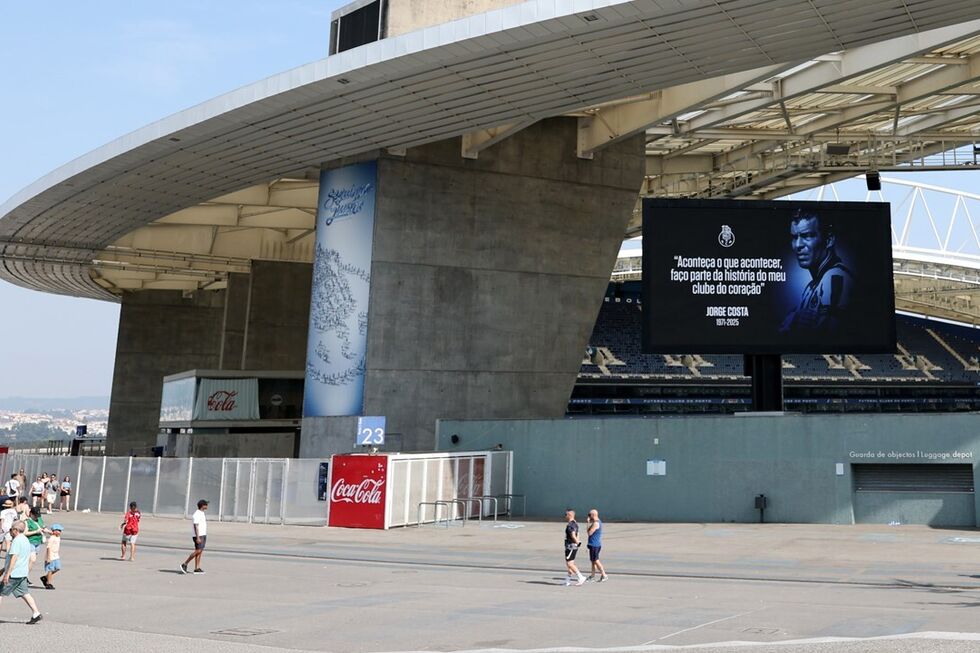 Homenagem a Jorge Costa no Estádio do Dragão, FC Porto