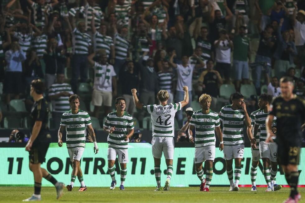 Sporting vence Casa Pia com golos de Trincão e Hjulmand em Rio Maior