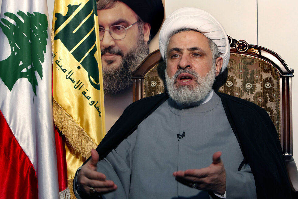 Naim Kassen só aceita discutir as armas quando Israel abandonar o território