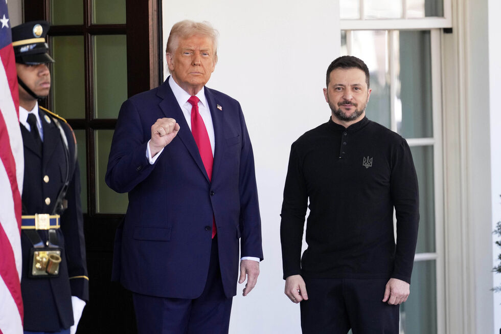Trump pressiona Zelensky antes de encontro na Casa Branca