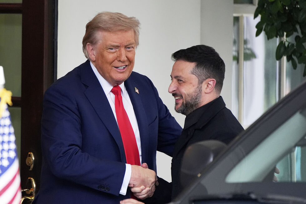 Trump quer organizar reunião entre Zelensky e Putin