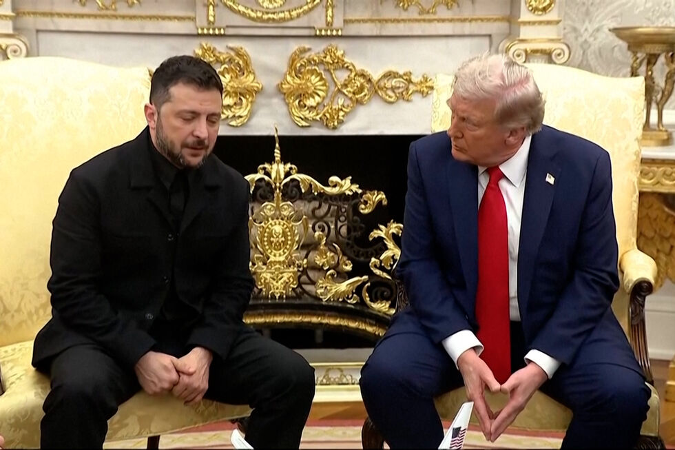 Zelensky e Trump reuniram-se; o vestuário de Zelensky gerou debate