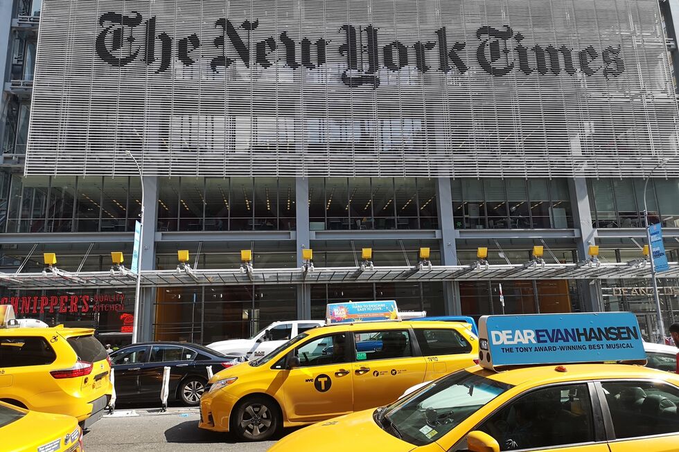 Tribunal rejeita ação de Trump contra o New York Times