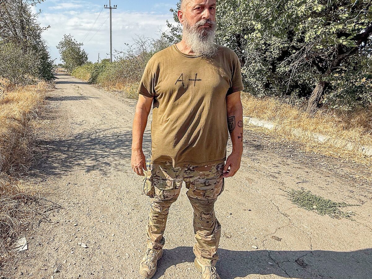 Na linha da frente da Ucrânia fala-se português