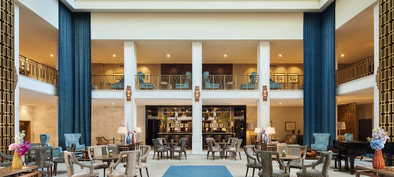 Lobby do Tivoli Avenida Liberdade: arte, cultura e cidade