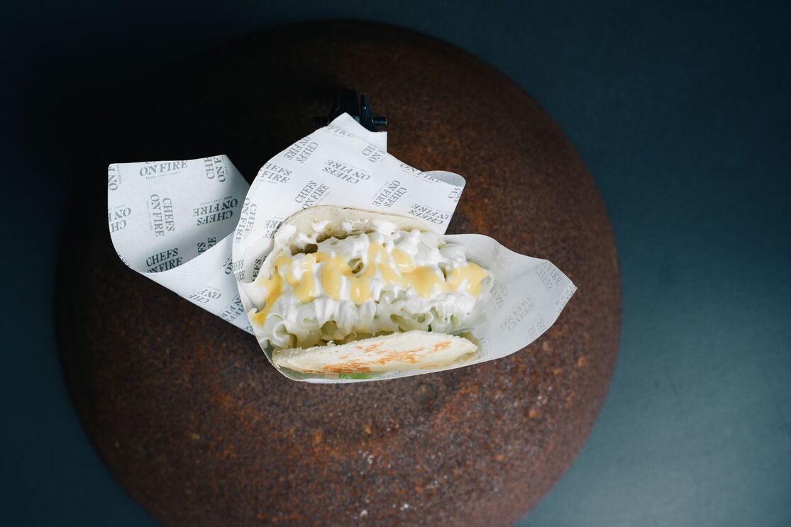 O pratos dos chefs Rui Paula e Catarina Correia, do restaurante Casa de Chá da Boa Nova