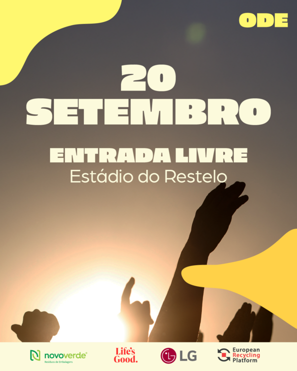 Cartaz da 2ª Edição do Festival ODE da LG