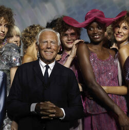 Morreu o estilista Giorgio Armani