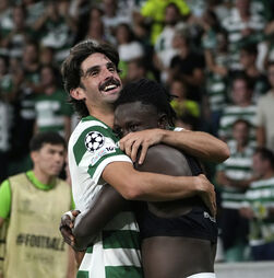 Sporting estreia-se na Champions com goleada frente ao Kairat Almaty