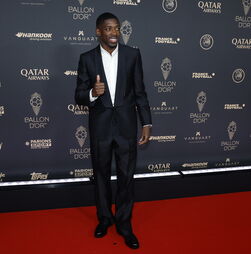 Francês Ousmane Dembélé eleito Bola de Ouro