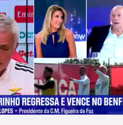 Santana Lopes recorda momento na chegada de Mourinho a Portugal em 2007: 'Essa cena ficou marcada. Se hoje me interrompessem outra vez...'