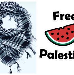 O lenço palestiniano e a fatia de melancia...