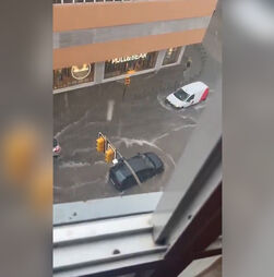 Ibiza em alerta vermelho: Tempestade Gabrielle provoca cheias na ilha espanhola 