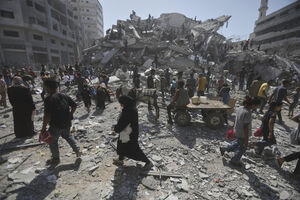 Ruínas em Gaza após bombardeamentos levantam preocupações sobre o número real de vítimas