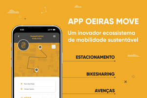 APP Oeiras Move: novo sistema de mobilidade com estacionamento, bikesharing e transportes públicos