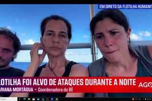Flotilha humanitária: a entrevista completa de Mariana Mortágua, o ativista Miguel Duarte e a atriz Sofia Aparício ao NOW
