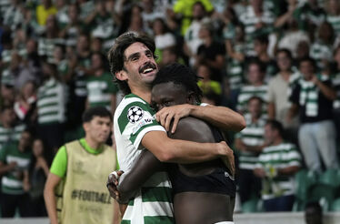 Sporting estreia-se na Champions com goleada frente ao Kairat Almaty