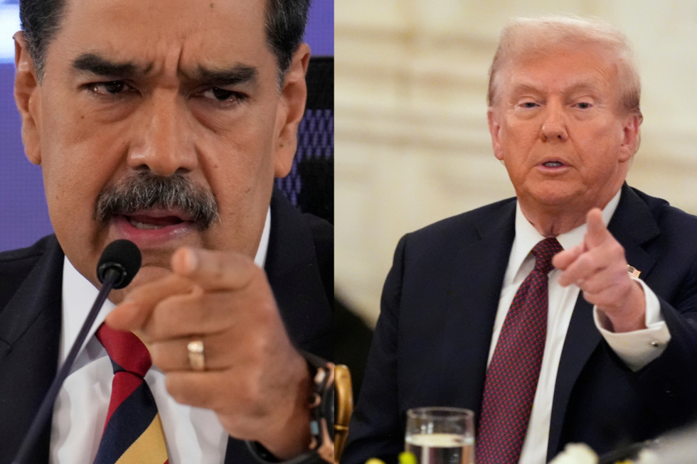 Tensão EUA-Venezuela: Trump ordena envio de jatos para o Caribe e oferece recompensa por Maduro