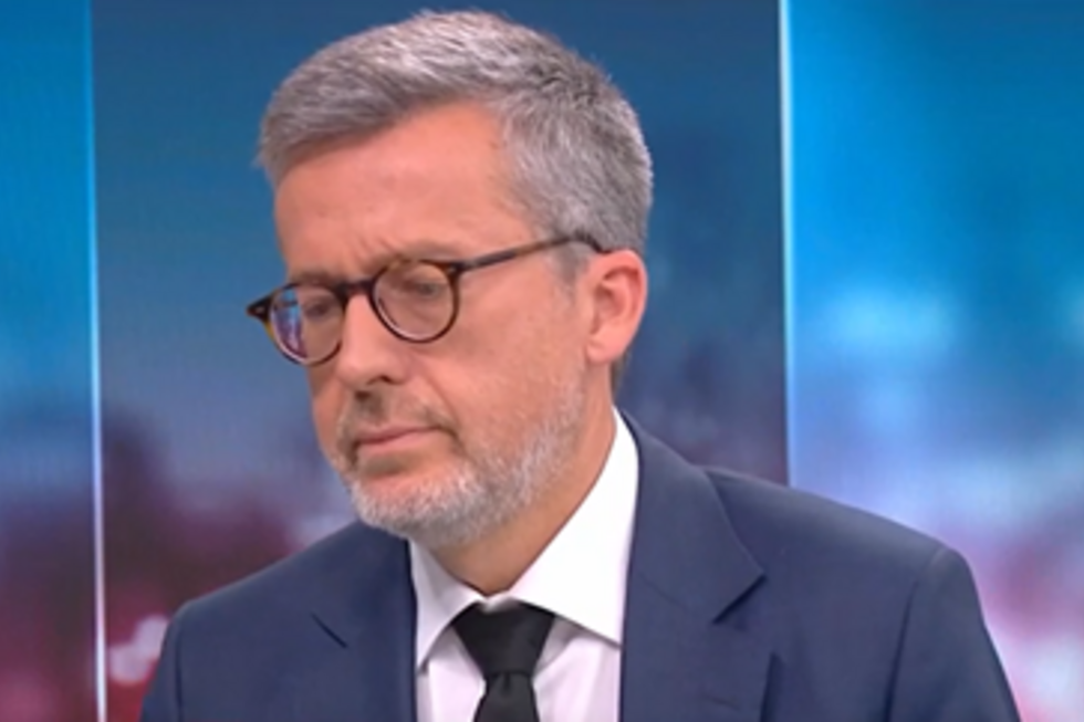 Carlos Moedas em entrevista à SIC, na noite de domingo