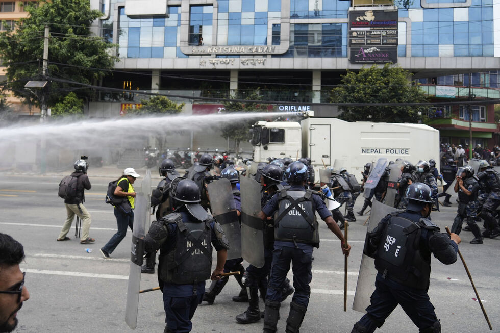Manifestações no Nepal