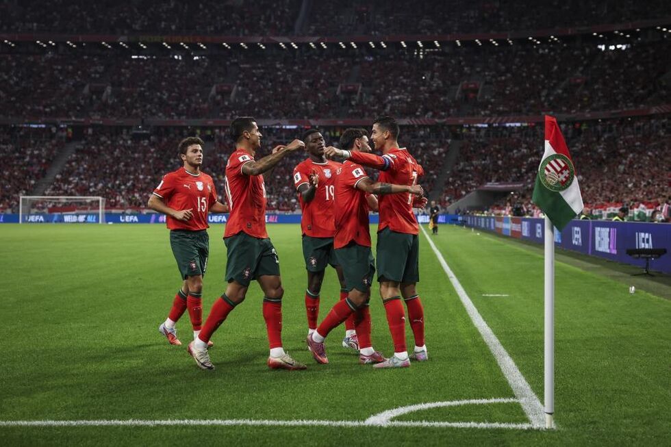 Portugal vence a Hungria por 3-2 na qualificação para o Mundial2026