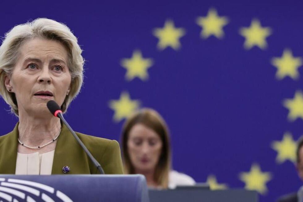 Von der Leyen discursa sobre a Europa na luta por independência