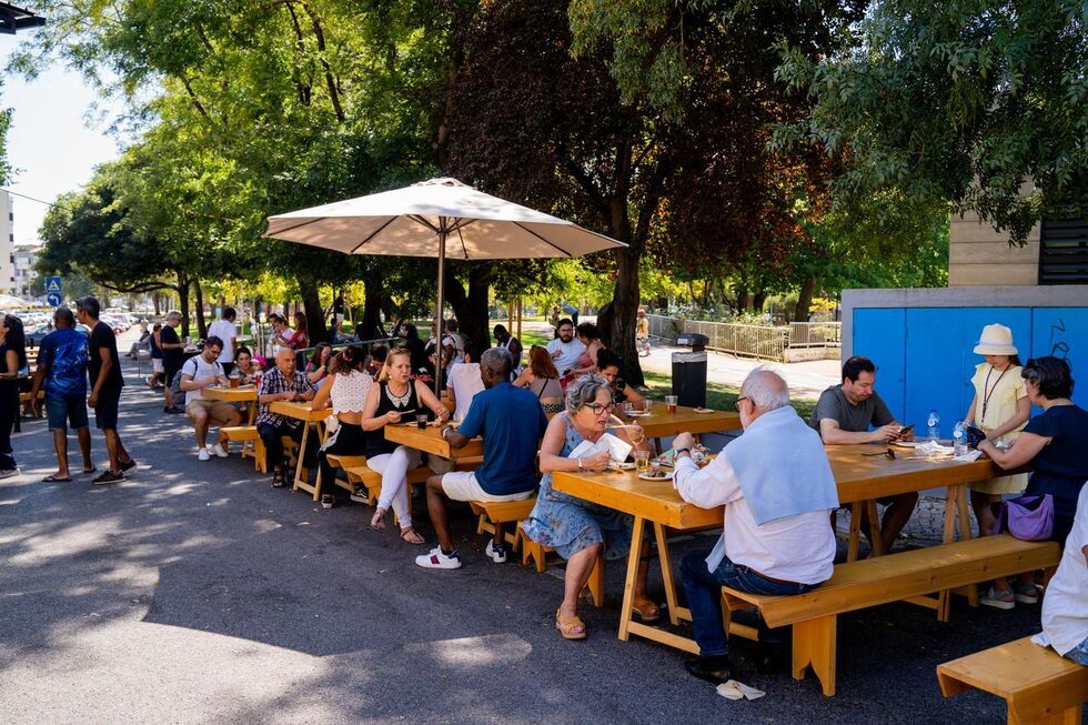 O festival gastronómico na Amadora destaca a multiculturalidade 