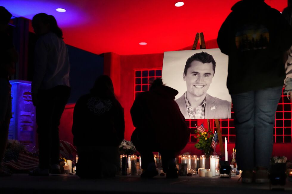 Memorial a Charlie Kirk após a sua morte