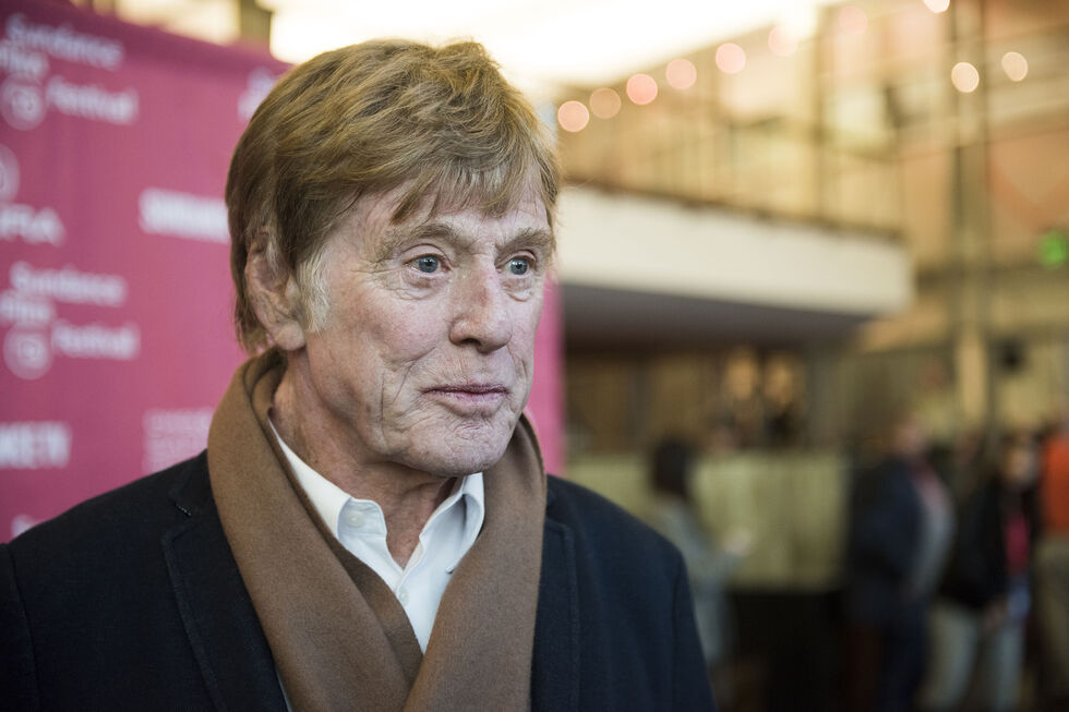 Robert Redford num evento do Festival de Cinema de Sundance