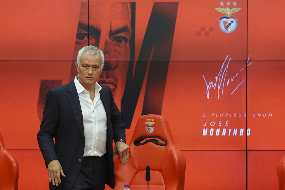 José Mourinho surge num evento com o SL Benfica