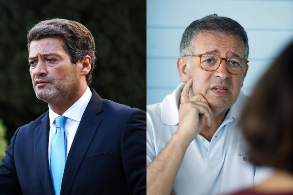 André Ventura e António José Seguro