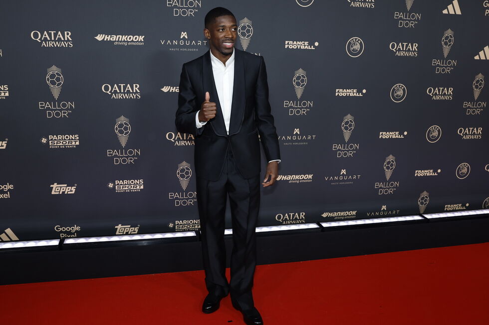 Ousmane Dembélé conquista a Bola de Ouro pela primeira vez