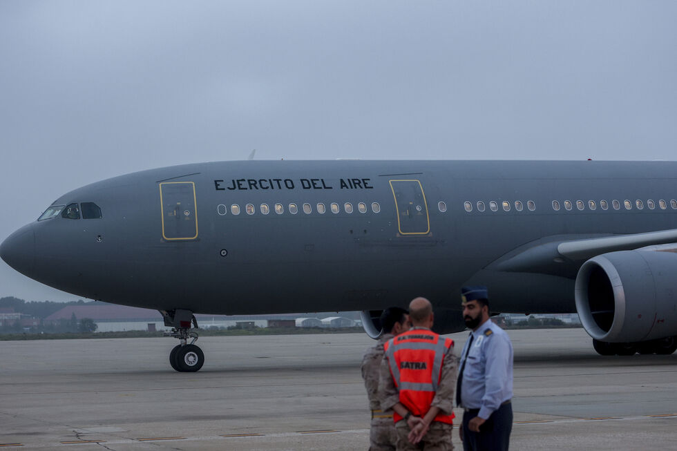 A330 da Força Aérea espanhola sofre interferência no GPS 