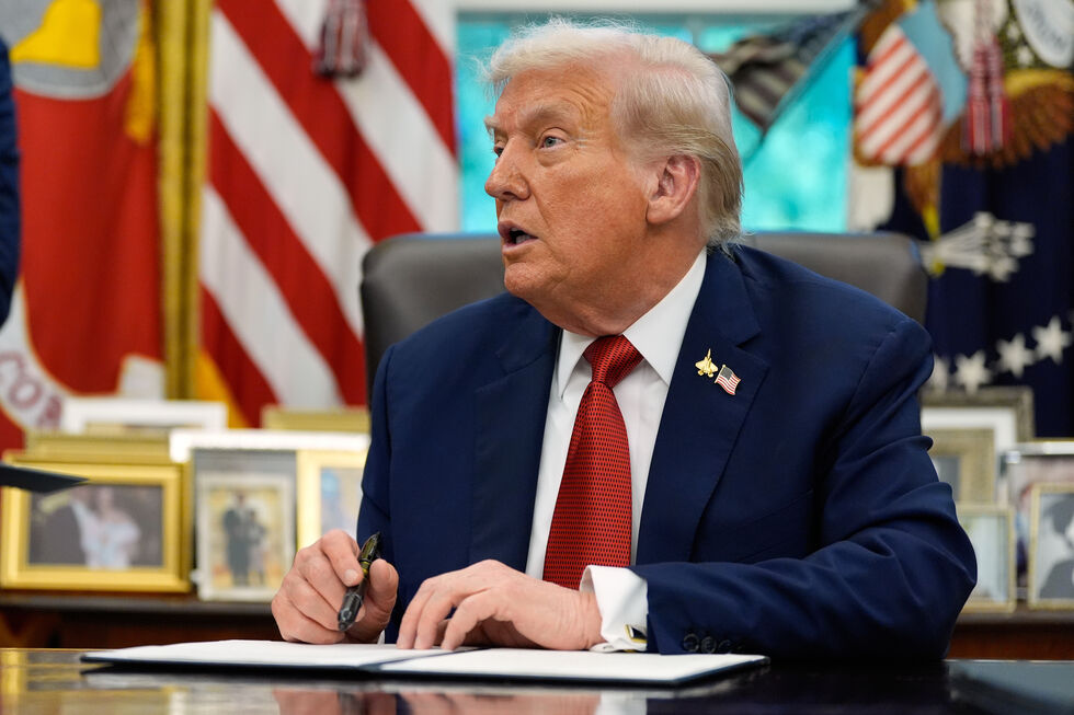 Donald Trump, presidente dos Estados Unidos