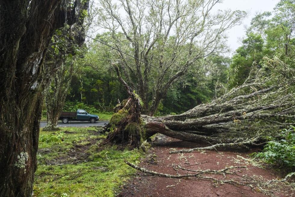 Ciclone Gabrielle nos Açores