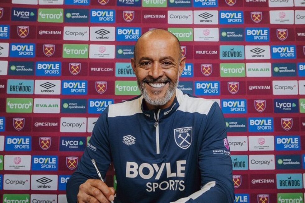 Nuno Espírito Santo assinou pelo WSest Ham