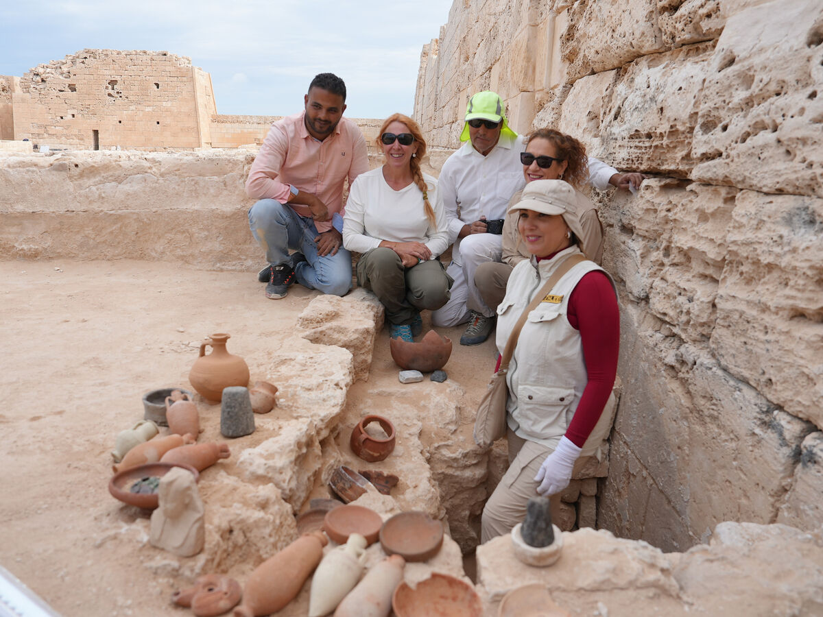 Ela vai descobrir o túmulo da rainha do Egito