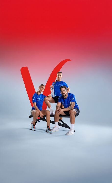 Atletas Vitalis 'Dá o litro' promovem hidratação