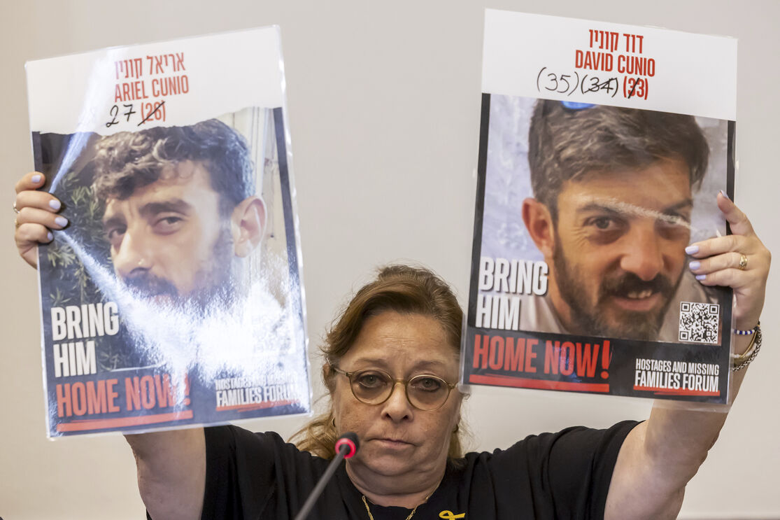 Ariel e o seu irmão David Cunio