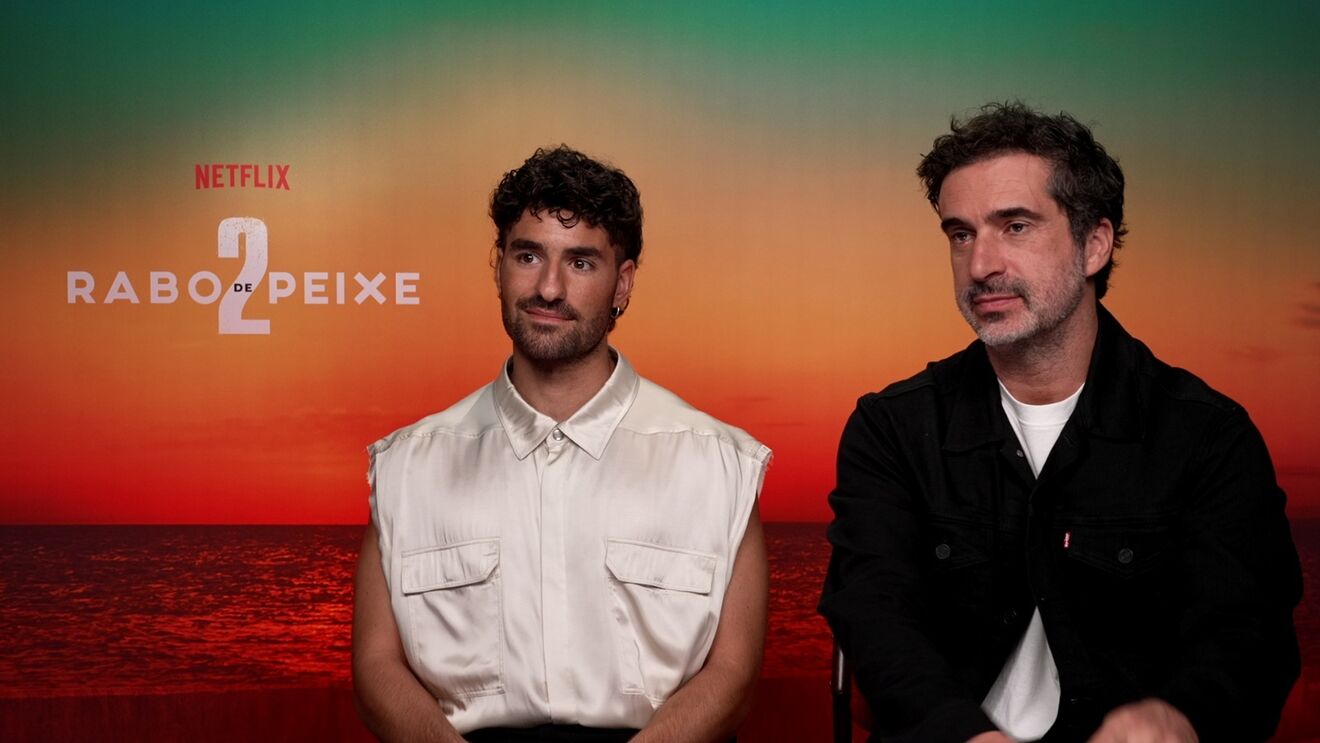 José Condessa e Augusto Fraga, respetivamente protagonista e criador de Rabo de Peixe