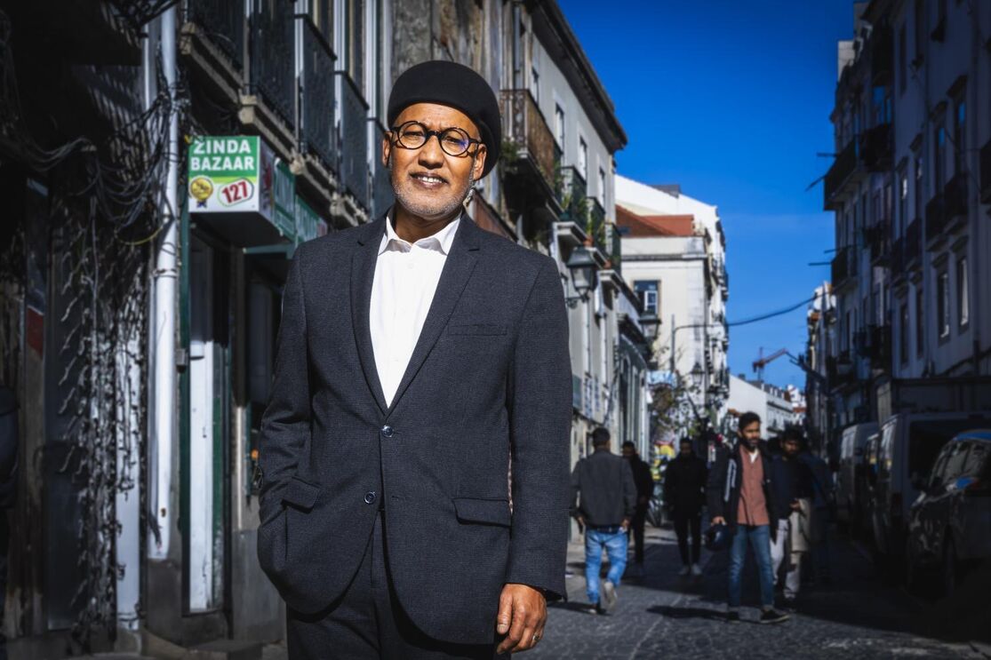 O líder da comunidade do Bangladesh em Lisboa, Rana Taslim Uddin