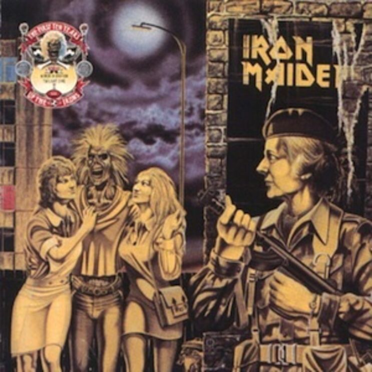 Capa do single "Women in Uniform", de 1980.