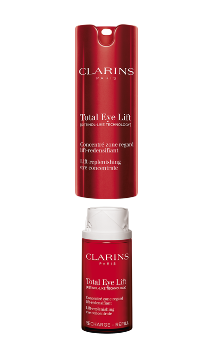 Clarins apresenta o Total Eye Lift, cuidado para um efeito lifting em 30 segundos