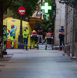 Recuperados corpos das quatro vítimas do colapso de um edifício no centro de Madrid