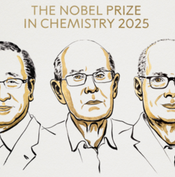 Estruturas metalorgânicas para captar água no deserto vencem Nobel da Química