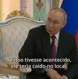 Putin assume responsabilidade pela queda do avião do Azerbaijão que fez 38 mortos no ano passado 