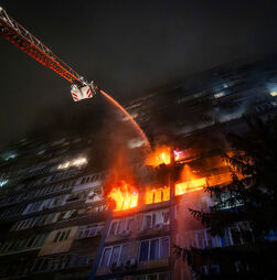 Eletricidade restaurada para mais de 800 mil pessoas em Kiev após ataques russos