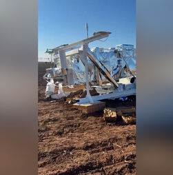 Equipamento da NASA cai em quinta no Texas